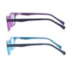 ALWAYSUV 2 Pack Boys Girls Blue Light Blocking Glasses Square
