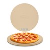 Unicook Pizza Stone for Grill Oven, 15 Inch Round Baking