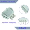 S97016971 Fan Motor & Light Switch Kit by DTAIR Replacement