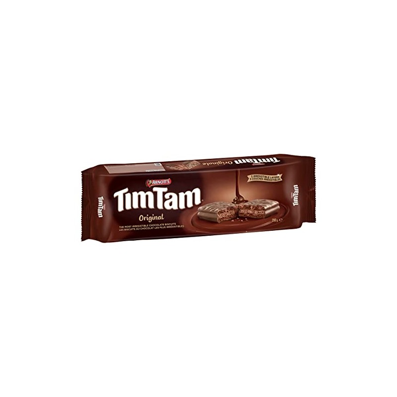 Arnott's Tim Tam Chocolate Biscuits, 200 Grams/7.05 Ounce, Original