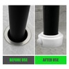 BOXOB Umbrella Pole Stabilizer Sleeve Adapter, Plastic Baja Deck Pool