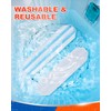 Mop Pads Compatible with Vileda H2prO Flat Mop Replacement Pads,