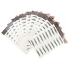 12pcs Fake Eyebrow Stickers Natural Hair Like Imitation Tattoos Eyebrow Tool for Women Easy Carrying Seamlessly Blends with Real Brows