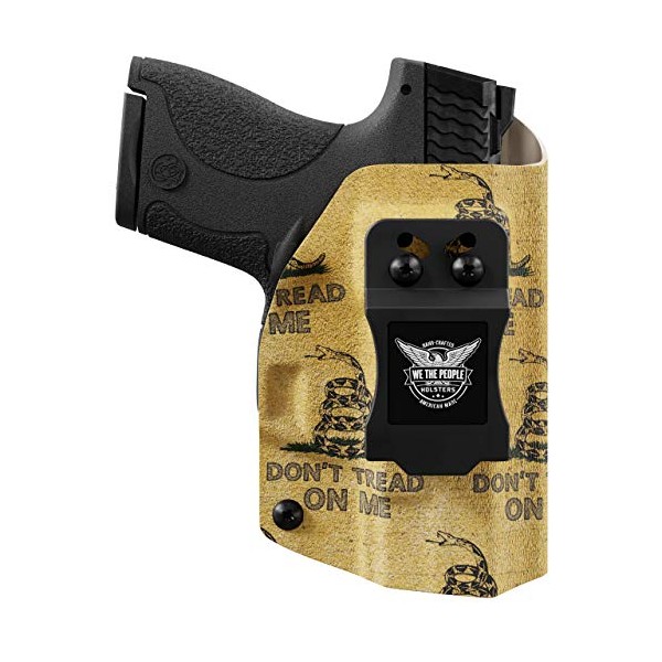 We The People Holsters - Gadsden Flag - Right Hand - IWB Holster Compatible with 1911 5" Government No Rail Only