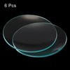 PATIKIL 70mm Diameter Watch Plate Culture Plate Beaker Cover 6pcs