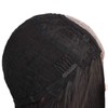 Chemical fiber wig female full head set type middle parted