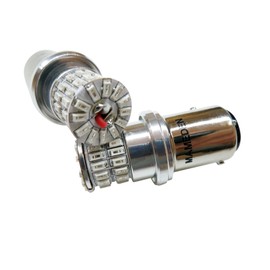 MAMEDEN S25 Double LED MIRA-SMD Red Tail Lamp Brake Lamp BAY15d Red