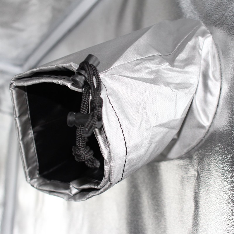 iPower 36"x36"x72" 3’x3’x6’ Mylar Hydroponic Water-Resistant Grow Tent with Observation