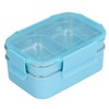 304 Stainless Steel Double Layer Insulated Lunch Box with Compartment