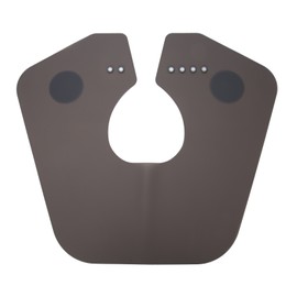 Professional Silicone Waterproof Hairdressing Shawl Barber Shop Hair Cutting Dyeing CapeBlack