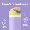 Owala FreeSip Insulated Stainless Steel Water Bottle with Straw for