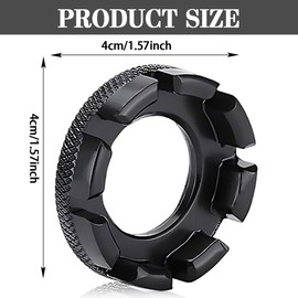 JUGUTA Speichenschlüssel Fahrrad Aus Stahl,Universal Speichenspanner Für Fahrrad,Fahrrad Speichen Werkzeug Für Zentrieren Reparieren 6 Größen 10-15 Gauge Spoke Tool Für Fahrrad,Bike