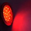 4x 4-inch 16LED Round Truck Tail Stop Turn Brake Lights