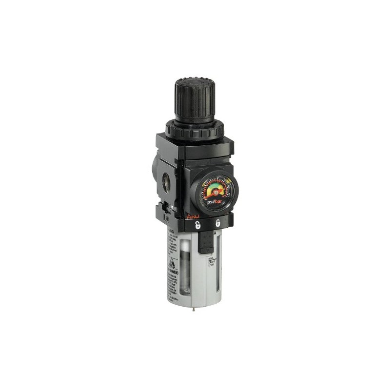 Ingersoll-Rand - P39124-600 - 1/4 NPT Filter/Regulator, 47 cfm Max.