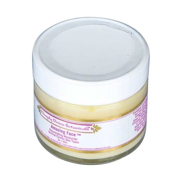Simply Divine Botanicals Amazing Face Rejuvenating Moisturizer 2 oz.