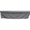 Nurture Mix and Match Gray Chevron Dust Ruffle
