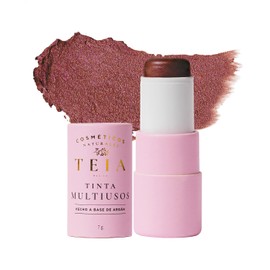 TEIA COSMETICOS Iluminador en Barra, Acabado Natural, Contorno Facial, Fórmula Vegana, Universal, 7 g (Luz de luna)