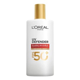 L'Oreal Paris Protector Solar Fluid FPS50+ UV Defender, Tono Medio 40ml