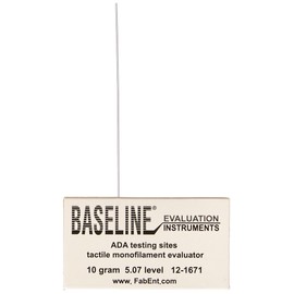 Fabrication Disposable Baseline Tactile Monofilament Evaluator, 5.07 20 Each (Leap program) 10 gram
