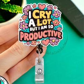 So Productive Retractable Badge Reel - Clip Type: Belt Clip