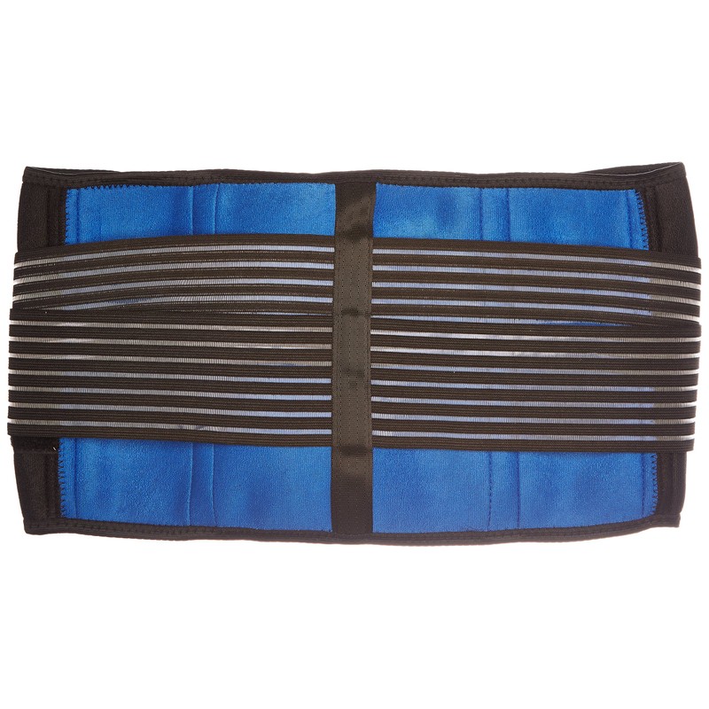 PhysioWorld Neoprene Double Pull Lumbar Back Support Brace - Large