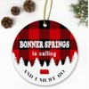 Bonner Springs, KS Christmas Ornaments Bonner Springs is Calling and