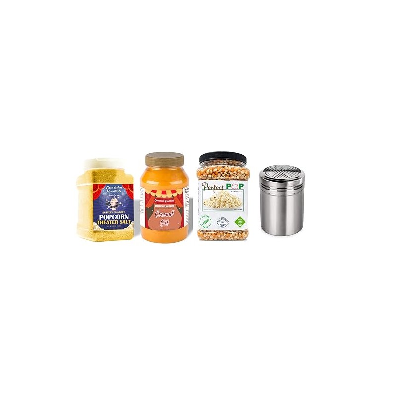 Concession Essentials Movie Night Pack - 1ct of Each Item-32oz