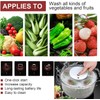 Electric Salad Spinner, 6L Lettuce spinner,Large Capacity Salad Vegetable Dryer,Fruit