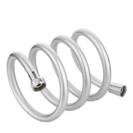 PVC anti-scale shower hose tubular shower line lake shower line Shower hose black/2m