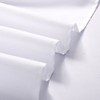 Homehold 200cm Wide By 240cm High White Shower Curtain, Waterproof
