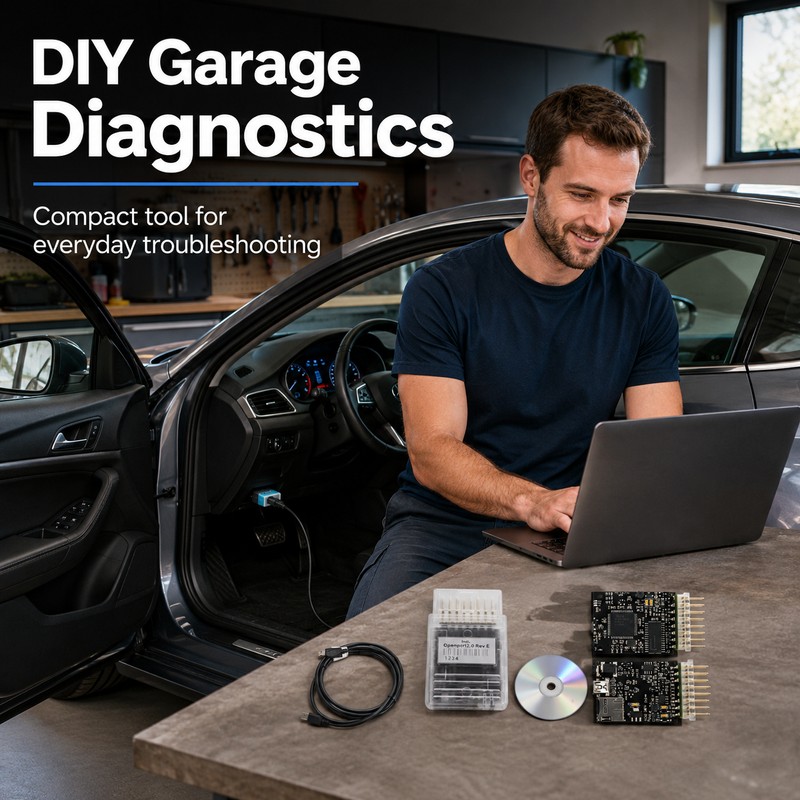 OBD2 ECU Flash Cable for Vehicle Diagnostics – Openport 2.0-Style