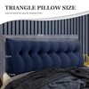 14 lbs Thickened Wedge Pillow Headboard Body Positioner Triangular Reading