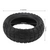 8.5x3.0 Electric Scooter Tires Rubber Impact Resistance Electric Scooter Replacement
