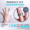 ThunderFit Silicone Rings, Wedding Bands for Men, Printed Design, Breathable