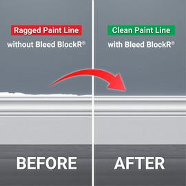 GPG2 BlockR Edge Treatment Kit – Convert Paper Masking Tape into Professional Bleed BlockR Painter’s Tape for Sharp Paint Lines – 40 Single-Side Treatments Included (Tape Not Included)