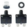 KUOYUH Thermal Circuit Breaker 30A 125/250VAC 32VDC KOUYUH Push-to-Reset (2 pack)