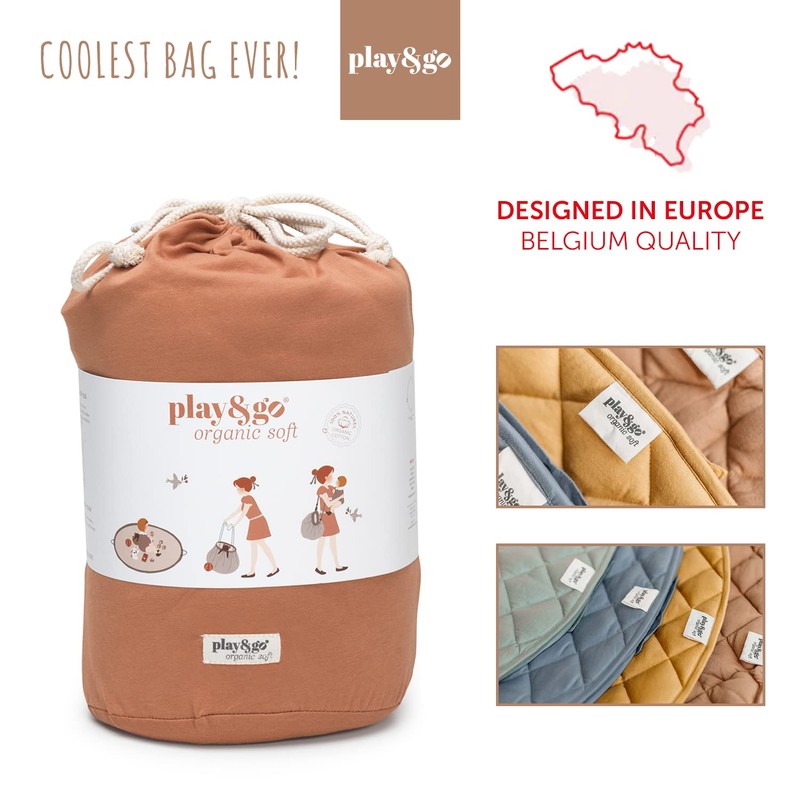 PLAY&GO Play-& Go Soft Organic Tawny Brown Nappy Liners