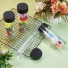 OLYCRAFT 6Pcs Sensory Bottles Kits 400ml Empty Plastic Sensory Bottles