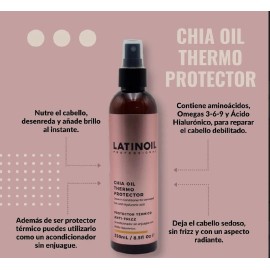 Kit Thermo Protector Aceite De Cha Latinoil Anti Frizz