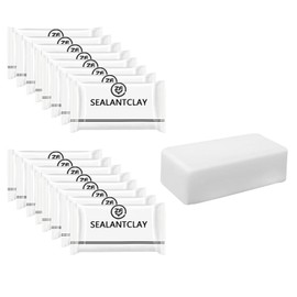 ZFYOUNG 20-Pack Premium Waterproof Wall Repair Sealing Clay Duct Seal Ideal for Wall Hole Repair, Air Conditioning and Drainage Pipes Quick and Easy Solution