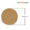 Flowe Cork Tiles, Self-Adhesive Backing for Coasters, Tiles, Wall Bulletin