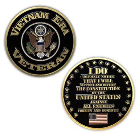 Vietnam Era Veteran Challenge Coin Military Patriotic Products VetFriends.com