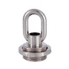B&P Lamp® Satin Nickel Die Cast Screw Collar Loop