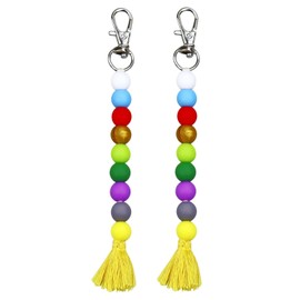 rainbowstar 2 Pack Order of Blood Draw Beads for Phlebotomy Essential Resource Tools for Phlebotomist Badge Reel Accessories Nurse Supplies RN Badge Buddy