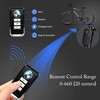 Bike Alarm with Remote 2 Pack, 113dB Wireless Anti-Theft Vibration