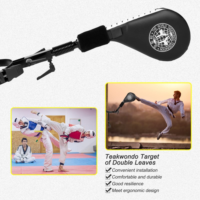 MODEREVE Taekwondo Kick Pads, 2 Sets of Kicking Boxing Hands-Free