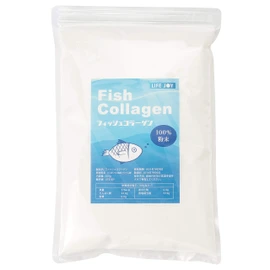Low Molecular Fish Collagen, 100% Powder, 0.4 oz (1,400 g), Low Odor Type, Domestic Processed Product