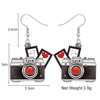 RAIDIN Cute Acrylic Valentines Day Hook earrings for Women Girls