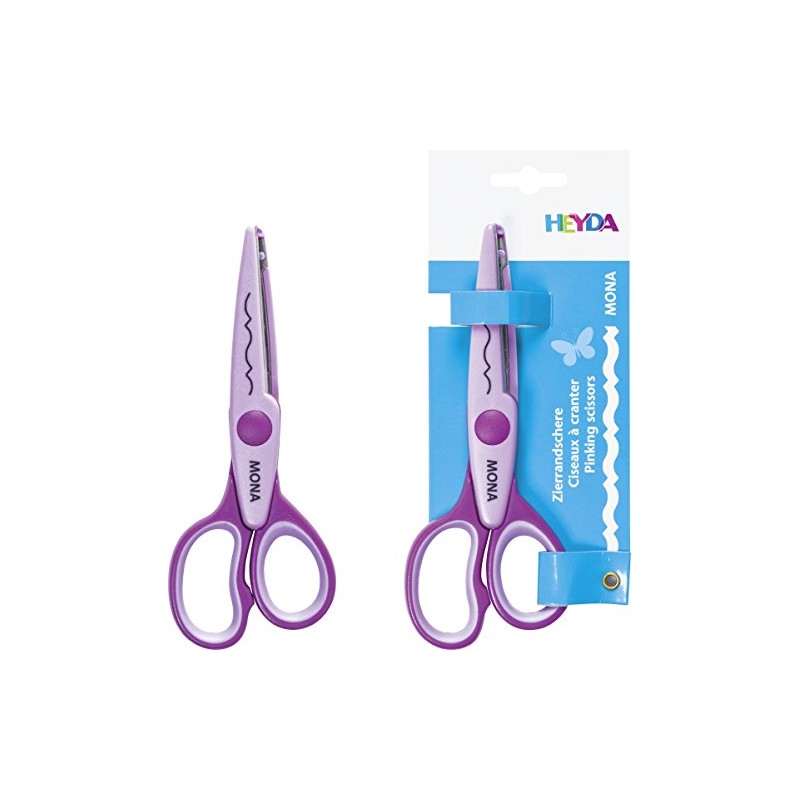 Heyda Decorative Edge Scissors 16 cm Mona Motif