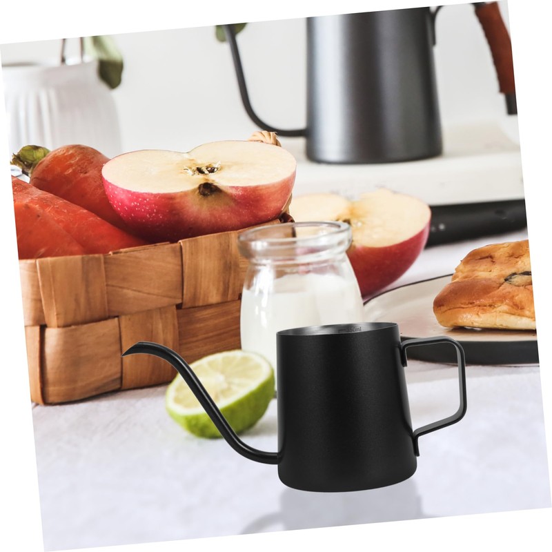 KICHOUSE Long Spout Stainless Kettle Precision Pouring Pot for Hand